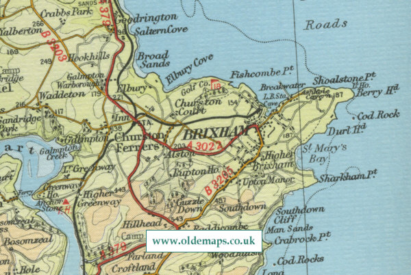 Brixham Map