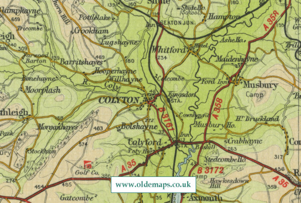 Colyton Map
