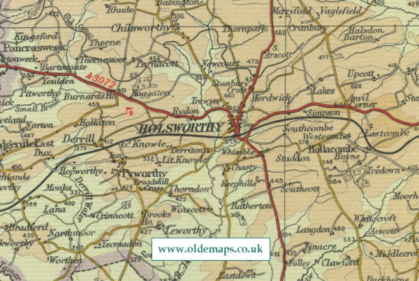 Holsworthy Map