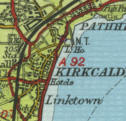 Kirkcaldy Map