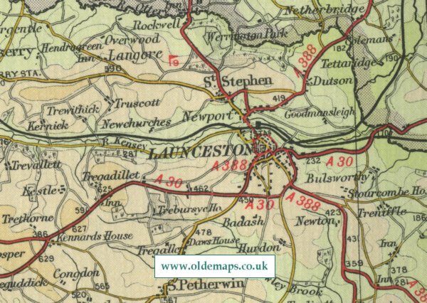 Launceston Map