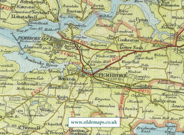 Pembroke Map