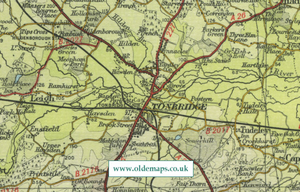 Tonbridge Map