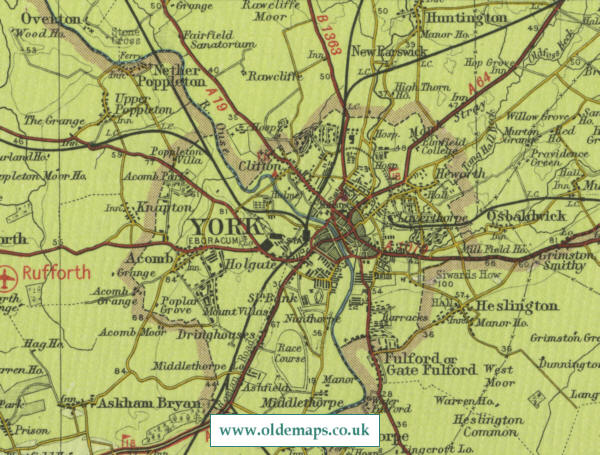 York Map