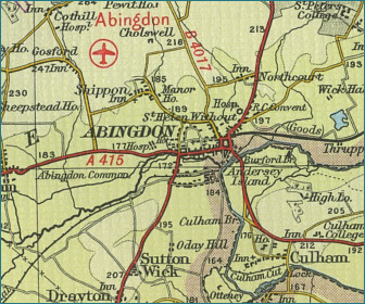 Abingdon Map