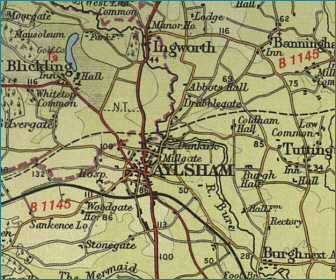 Aylsham Map