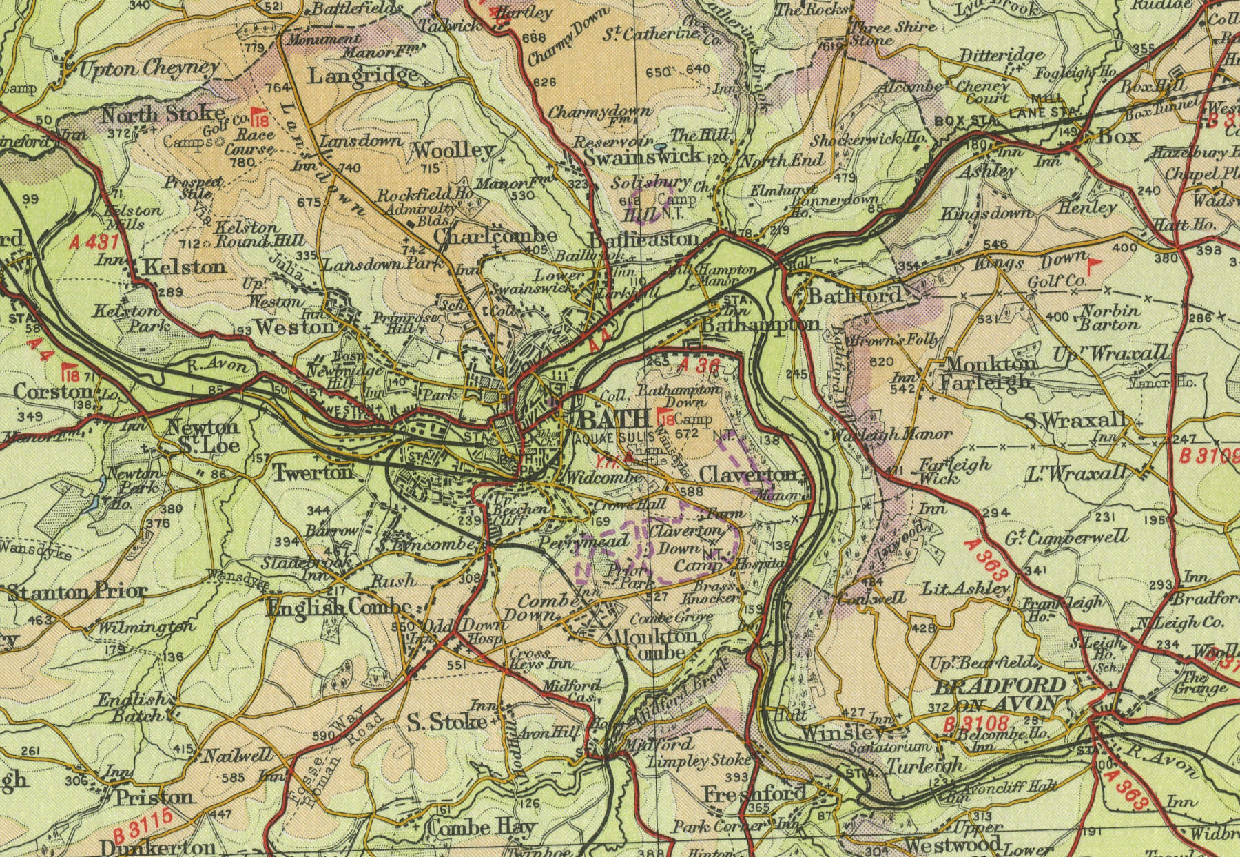Bath Map