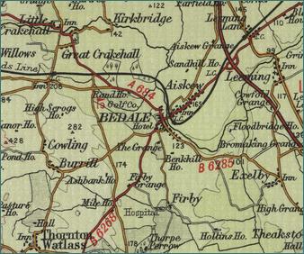 Bedale Map