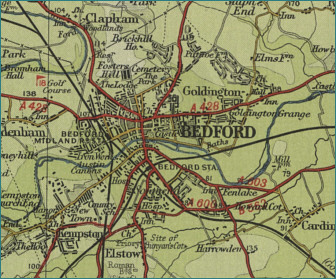 Bedford Map