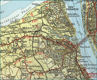 irkenhead Map