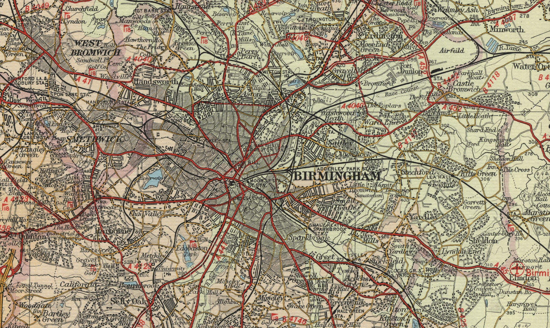 Birmingham Map