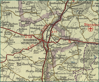 Bishop's Stortford Map