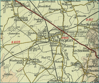 Bletchley Map