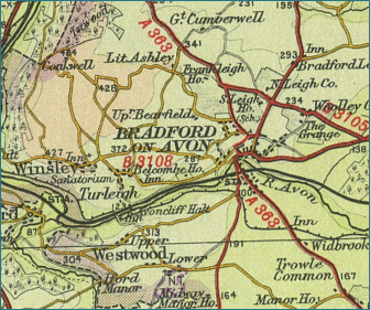 Bradford-on-Avon Map