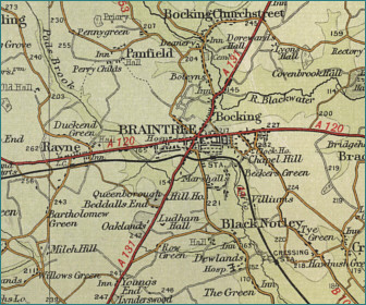 Braintree Map