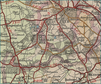 Brierley Hill Map