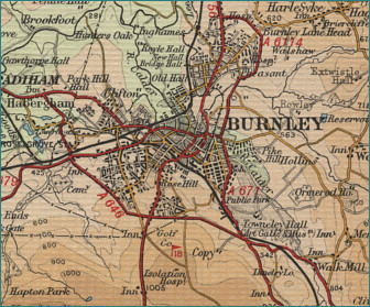 Burnley Map