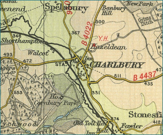 Charlbury Map