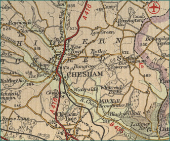 Chesham Map