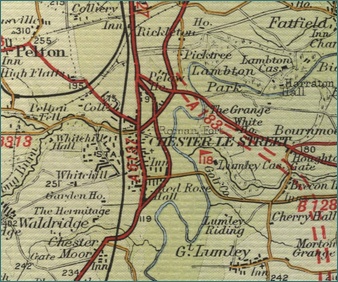 Chester-le-Street Map