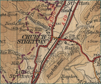 Church Stretton Map