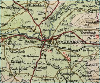 Cockermouth Map
