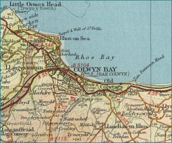 Colwyn Bay Map