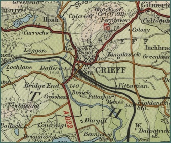 Crieff Map