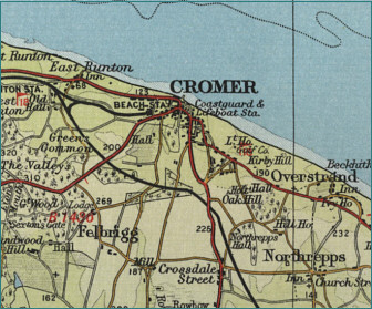 Cromer Map