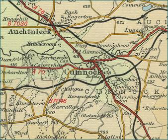 Cumnock Map