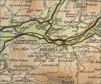 Dolgellau Map