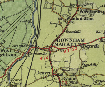 Downham Market Map