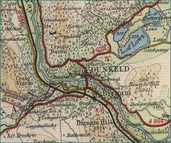 Dunkeld Map