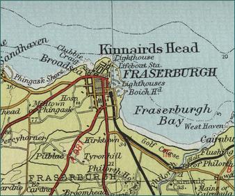 Fraserburgh Map