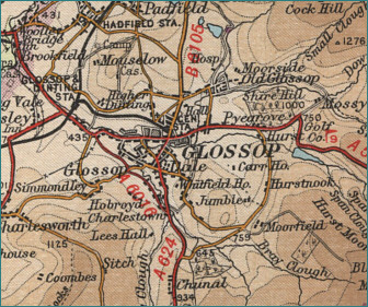Glossop Map