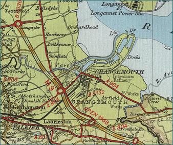 Grangemouth Map