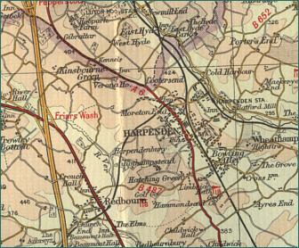 Harpenden Map