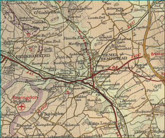 Hemel Hempstead Map