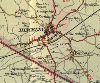 Hinckley Map