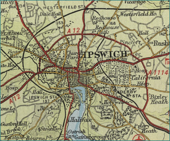 Ipswich Map
