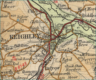 Keighley Map