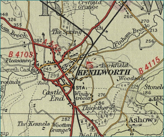 Kenilworth Map