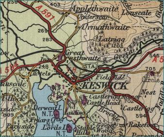 Keswick Map