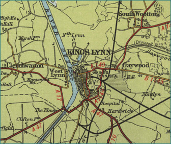 Kings Lynn Map
