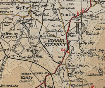Kirkby Stephen Map