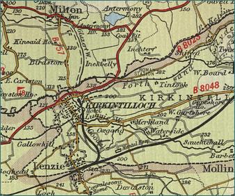 Kirkintilloch Map