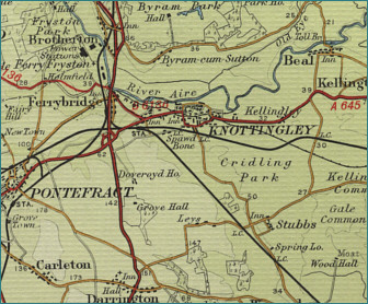 Knottingley Map