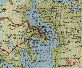 Lerwick Map