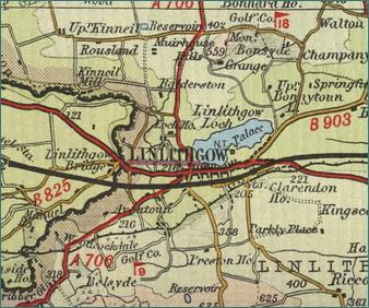 Linlithgow Map