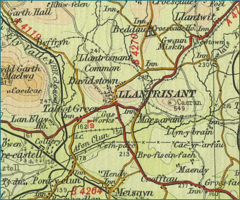 Llantrisant Map